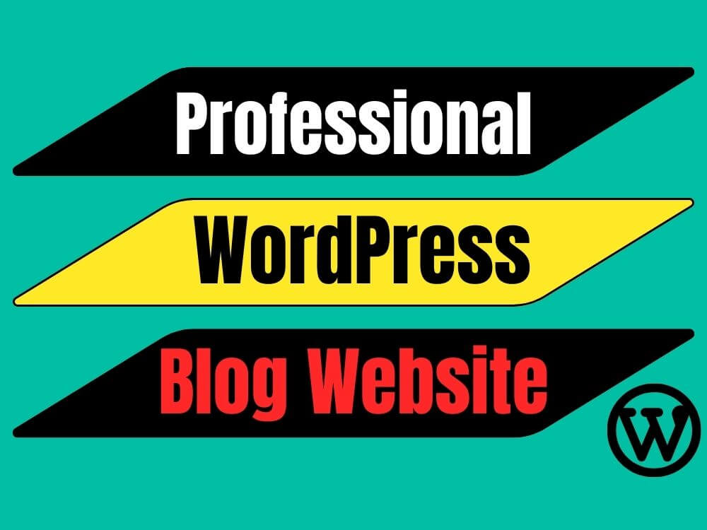 WordPress Blog Website