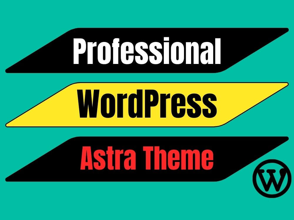 WordPress Website with Astra